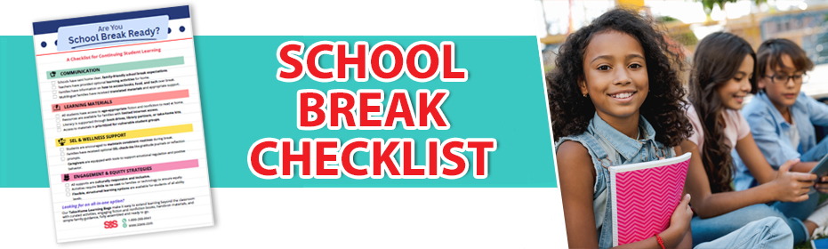school break checklist